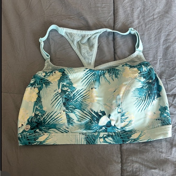 Cacique Tropical Print Sports Bra - Picture 1 of 3